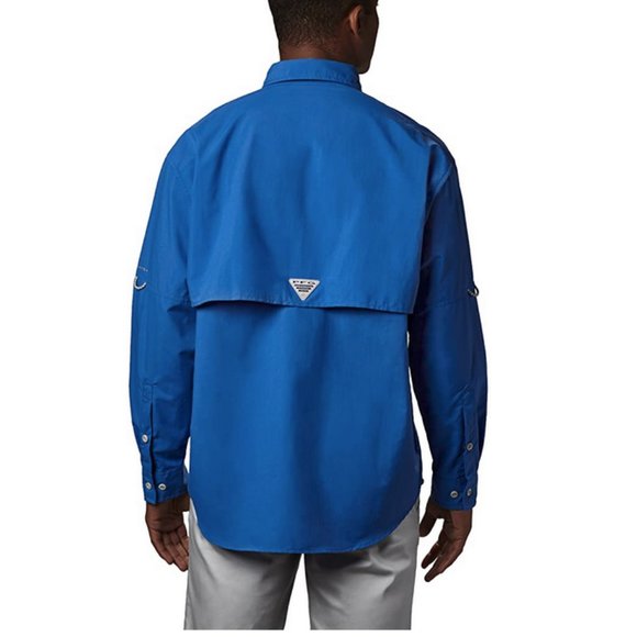 Columbia Big Men's PFG Bahama II UPF 30 Long Sleeve Fishing Shirt 6X - Picture 3 of 5